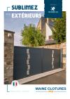 CATALOGUE PORTAILS ET CLOTURES PVC MAINE CLOTURE